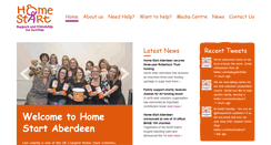 Desktop Screenshot of homestartaberdeen.org.uk
